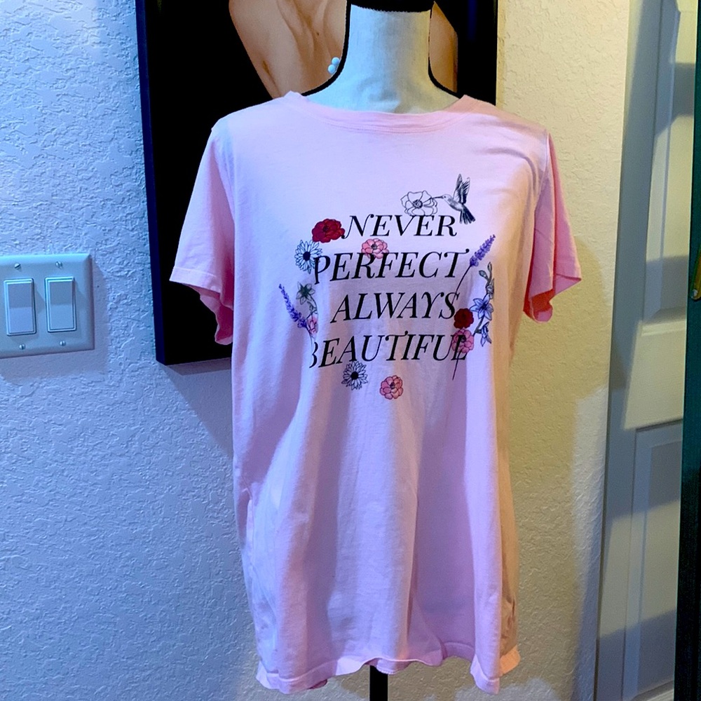 Torrid Size 1 (14/16 XL) Pink Logo T-Shirt
